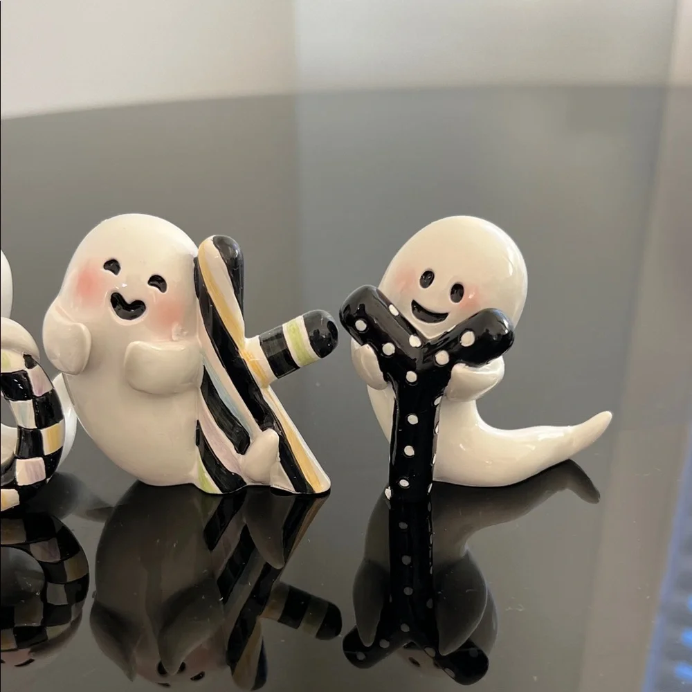 MacKenzie-Childs Boo Spooky Ghosts Set - Picture 4 of 13